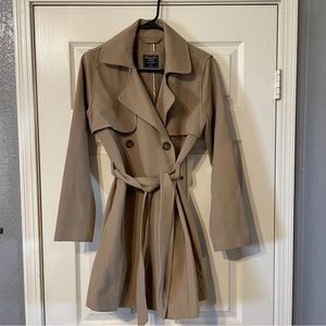 abercrombie & fitch trench coat